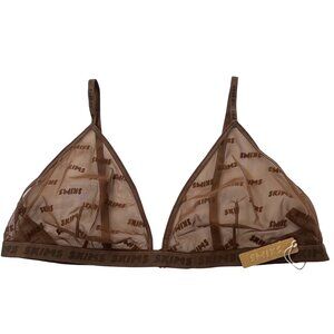 SKIMS After Hours Triangle Bralette Jasper 3X